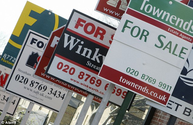 Record high: The price of a home coming to market rose by one per cent month-on-month in June to reach ?246,235 on average